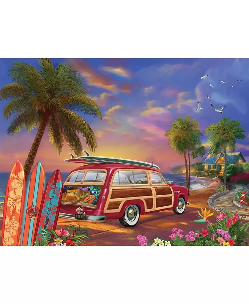 SunsOut Surfer Sunset 500 piece Jigsaw Puzzle for Adults 3