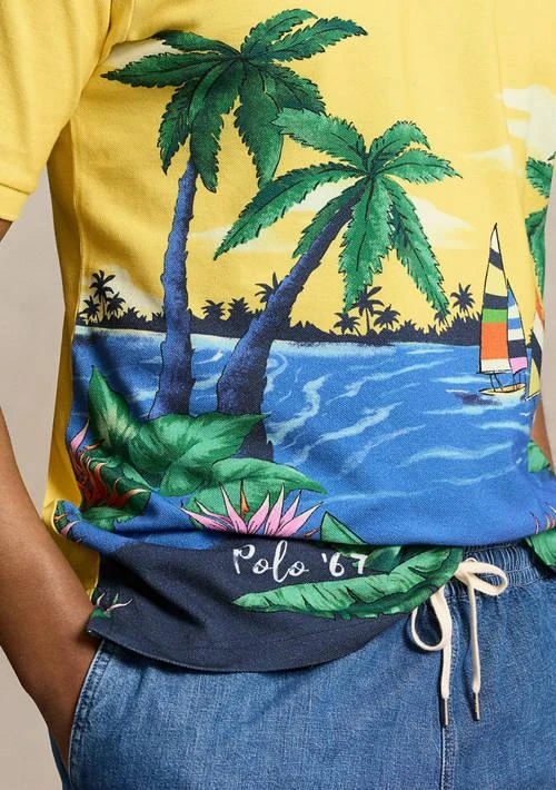 Ralph Lauren Ralph Lauren Big Tall Graphic Mesh Polo Shirt 3