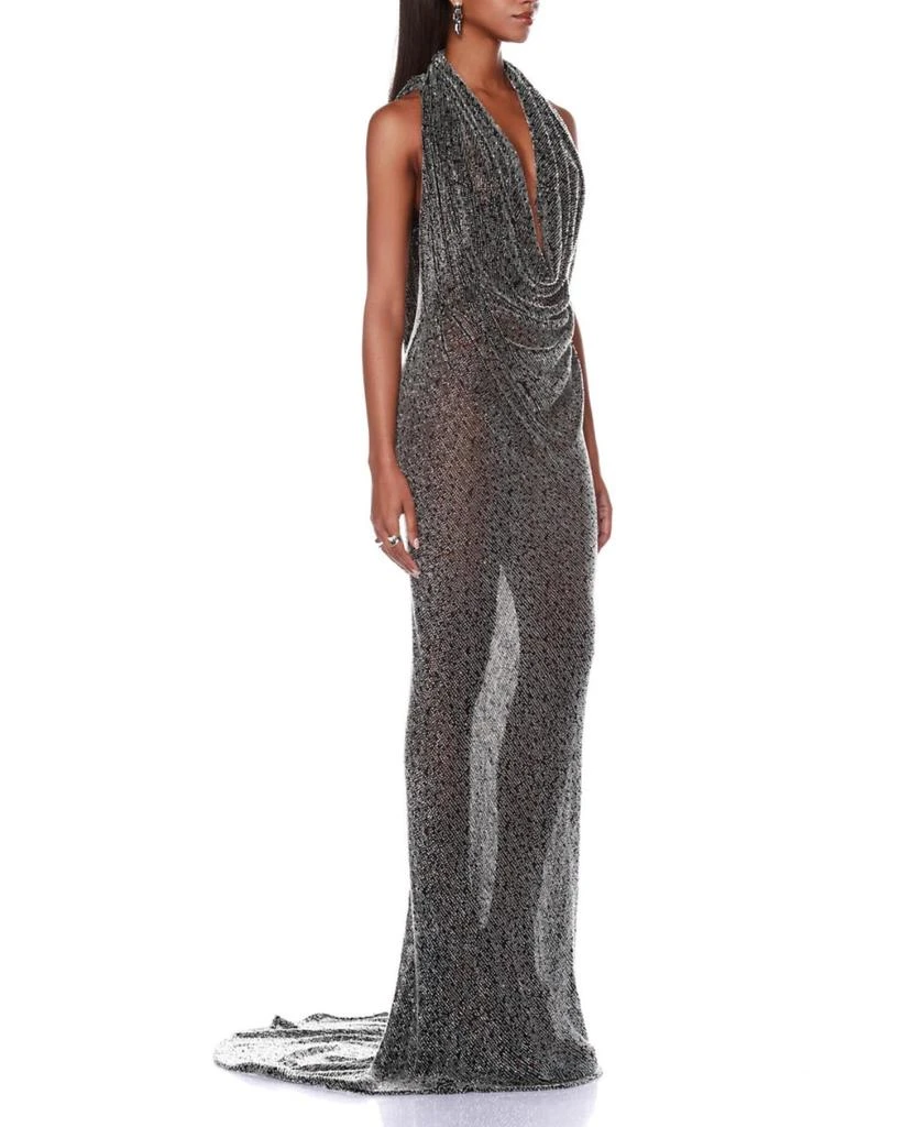 BRONX AND BANCO Bronx And Banco - AMALIA NOIR BEADED GOWN 2