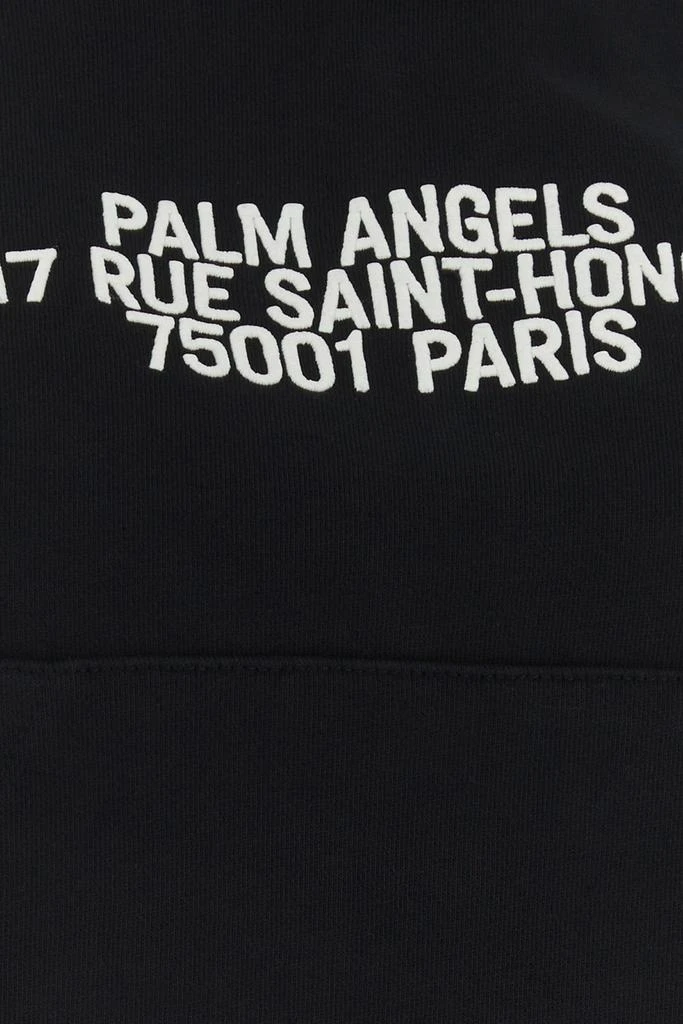 Palm Angels Black cotton sweatshirt 2