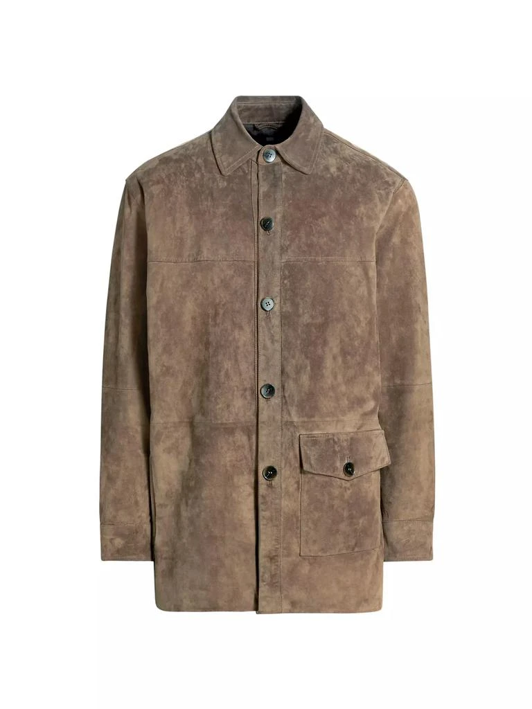 Áwet Yoel Distressed Suede Jacket 1