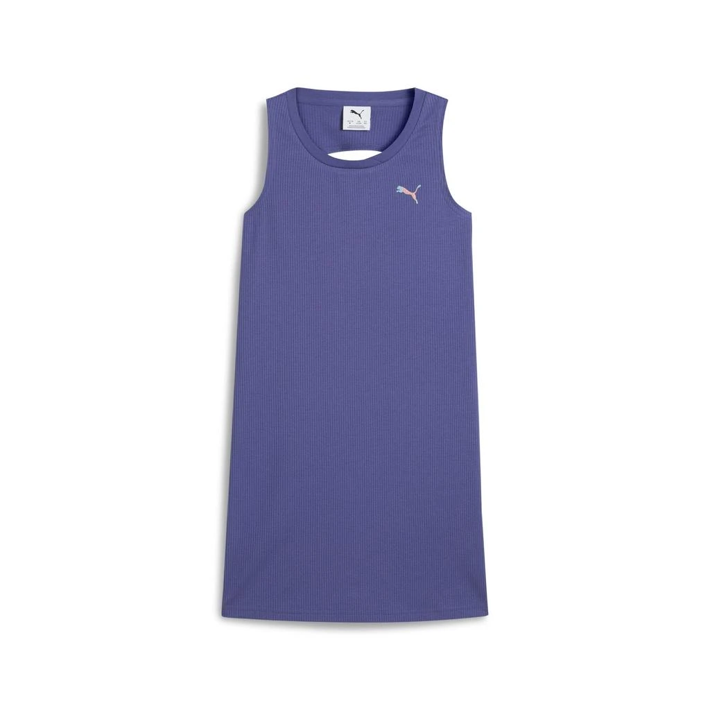 Puma PUMA BUTTERFLY VIBE Big Kids' Ribbed Tank Dress 1