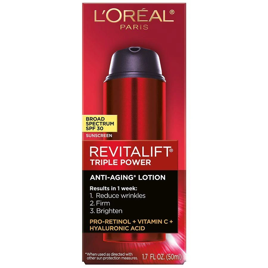 L'Oreal Paris Triple Power Anti-Aging Lotion SPF 30 3