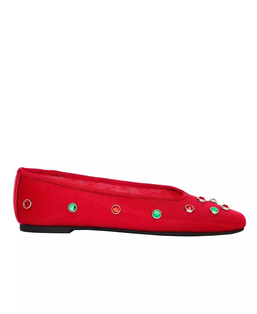 Katy Perry Women's Evie High Crystal Ballet Flats 6