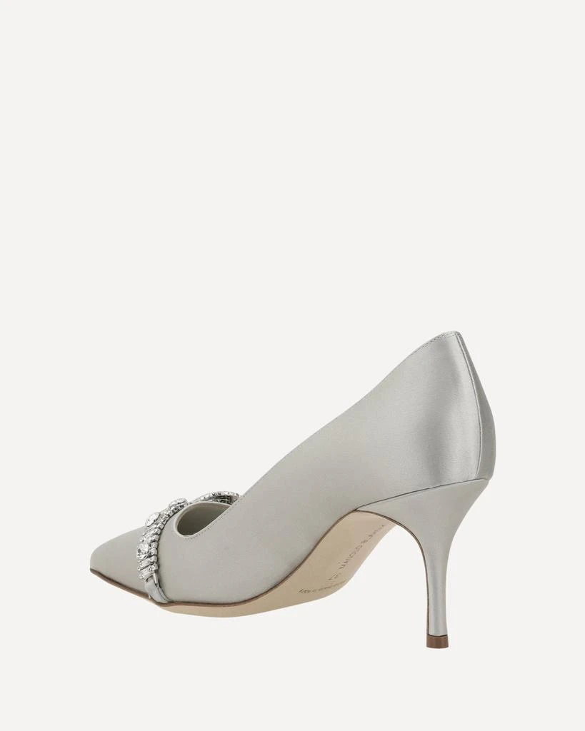 Manolo Blahnik Asapump Satin Pumps 2