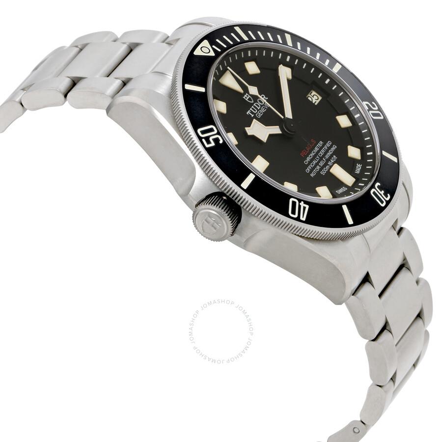 Tudor Pelagos LHD Lefty Automatic Black Dial Men's Watch 25610TNL-BKSTI