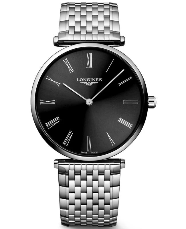 Longines Longines La Grande Classique Quartz Black Dial Steel Women's Watch L4.866.4.51.6 1