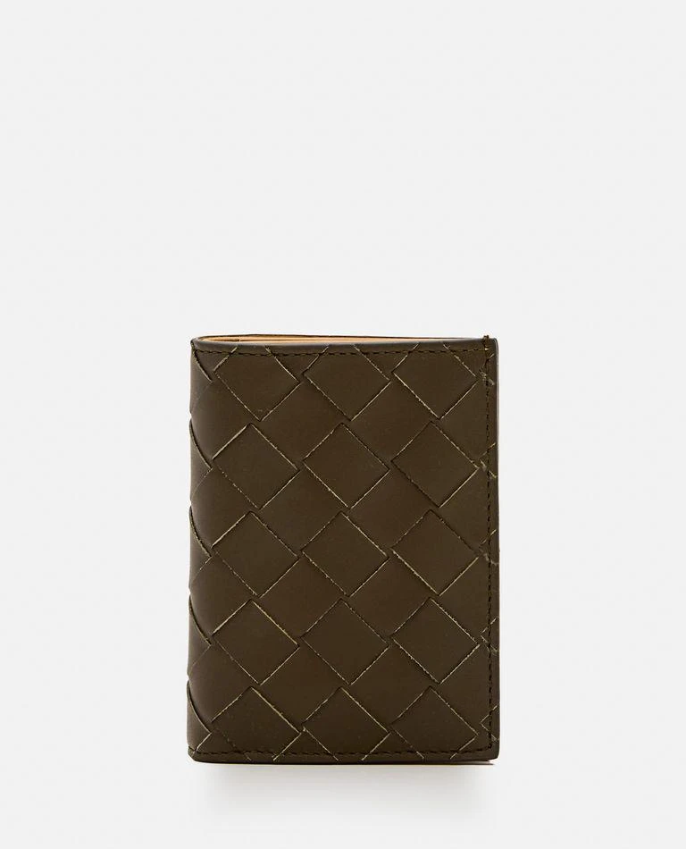 Bottega Veneta Intrecciato Leather Card Case 1