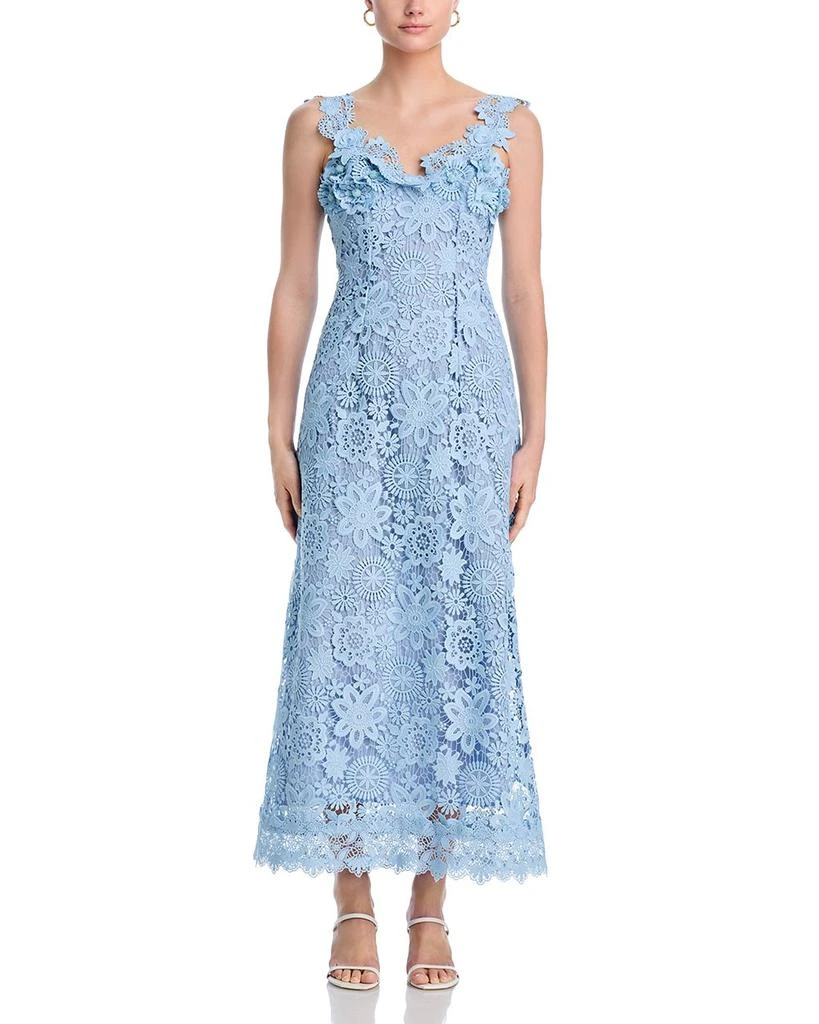 Waimari Orchid Lace Maxi Dress 7