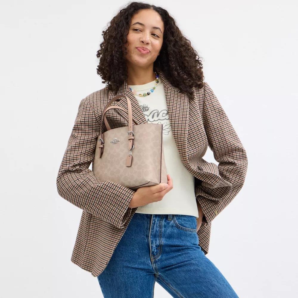 Coach Mollie Tote Bag 25 In Signature Canvas