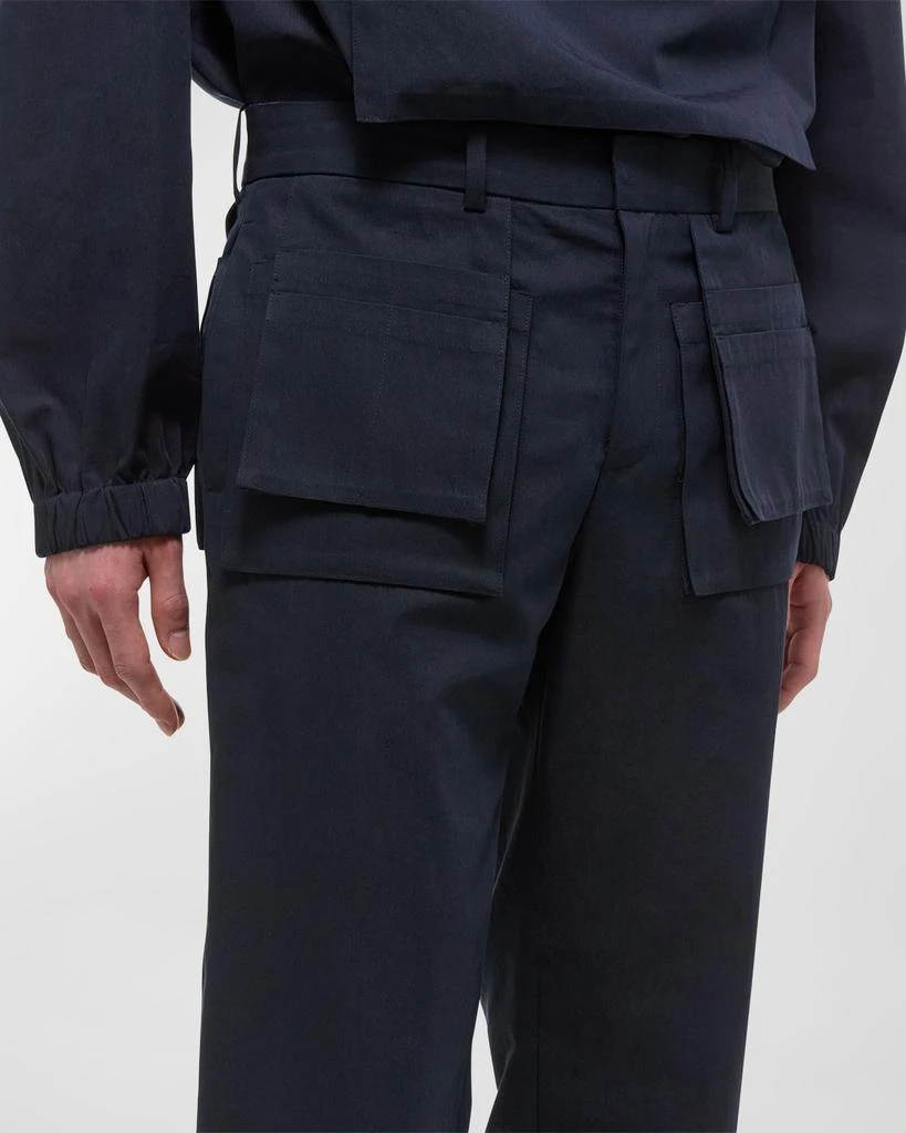Helmut Lang Men's Multi-Pocket Cargo Pants 6