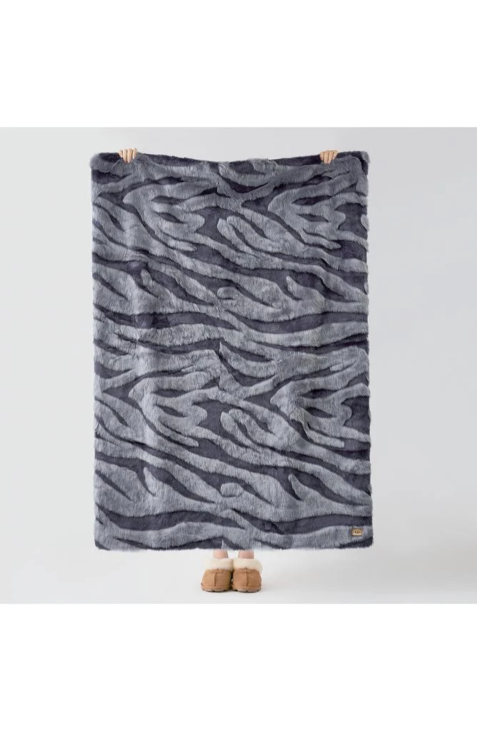 UGG Shayla Faux Fur Throw Blanket 6