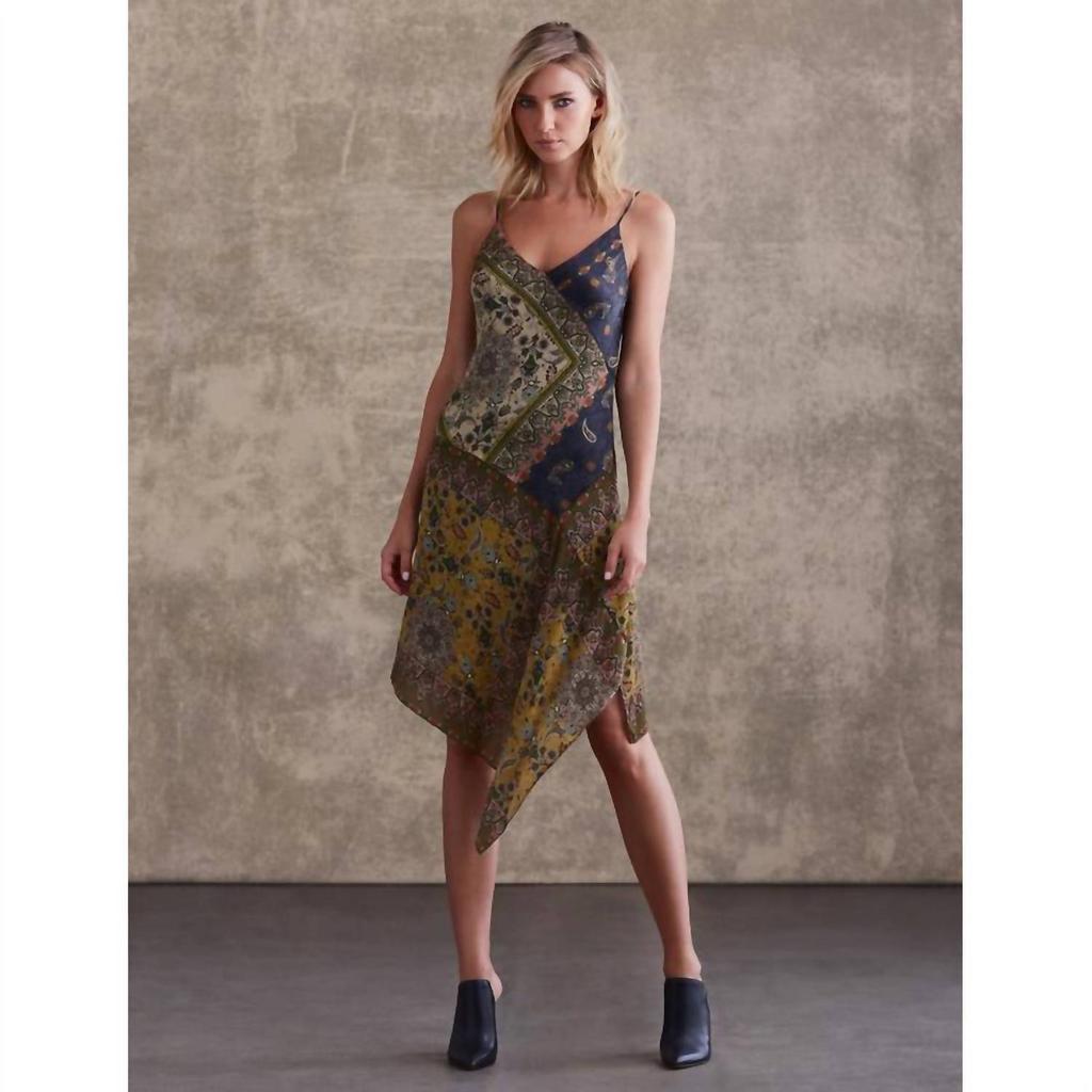 Bailey 44 Eleanora Lightweight Satin Midi Floral Dress