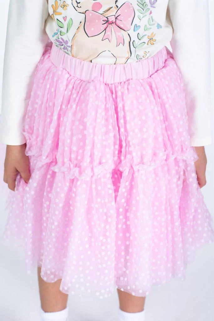 Rock Your Baby Rock Your Baby - Girl's Polka Dot Tulle Skirt 4