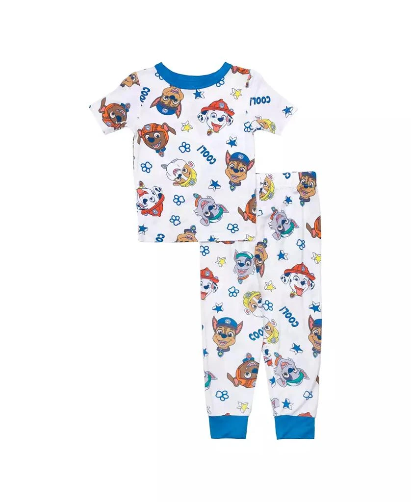 Paw Patrol Toddler Boys Short Sleeve T-Shirt and Pant, 2-Piece Pajama Set 1