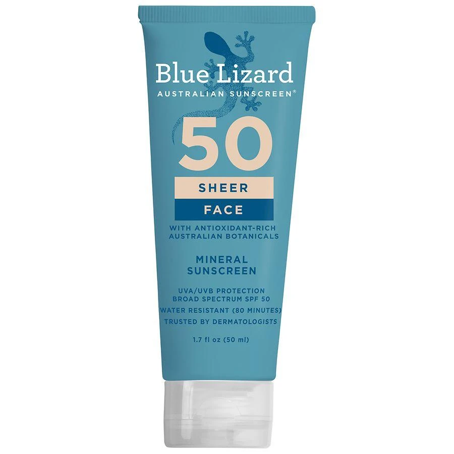 Blue Lizard Sheer Face SPF 50 Lotion 1