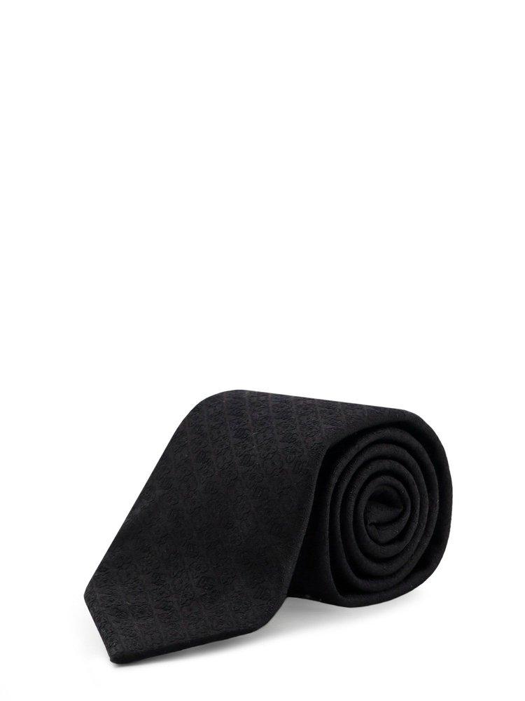 Dolce & Gabbana Dolce & Gabbana Allover Monogram Pointed Tip Tie