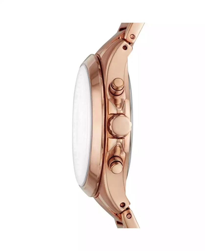 Fossil Women's Modern Courier Chronograph Rose Gold Stainless Steel Watch 36mm 2