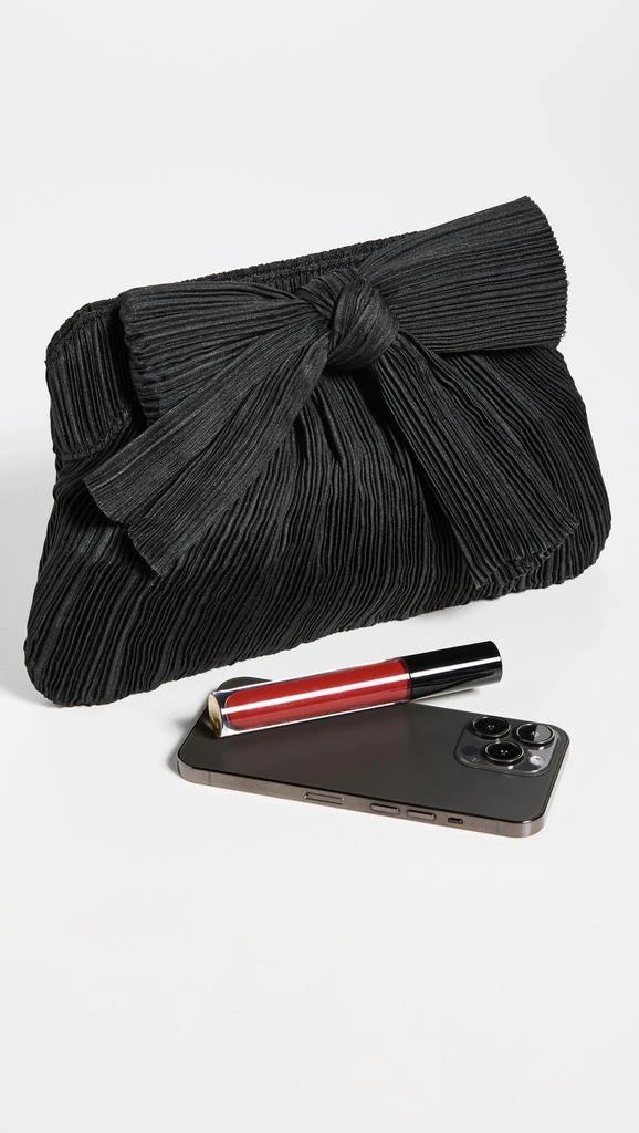 Loeffler Randall Rayne Pleated Frame Clutch with Bow 2