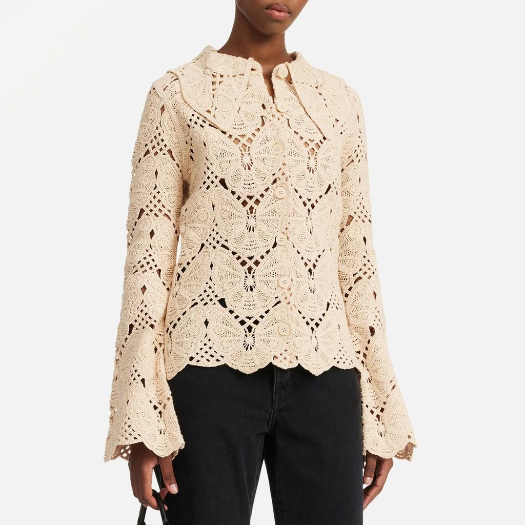 By Malene Birger Gwenevere Cotton Crochet Top 1