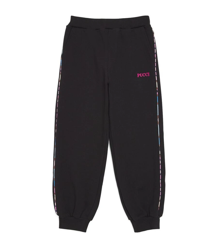 PUCCI Junior Cotton Pocket-Detail Sweatpants (4-14 Years) 1
