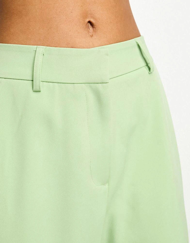 Y.A.S. Y.A.S tailored flared trouser co-ord in mint green 3