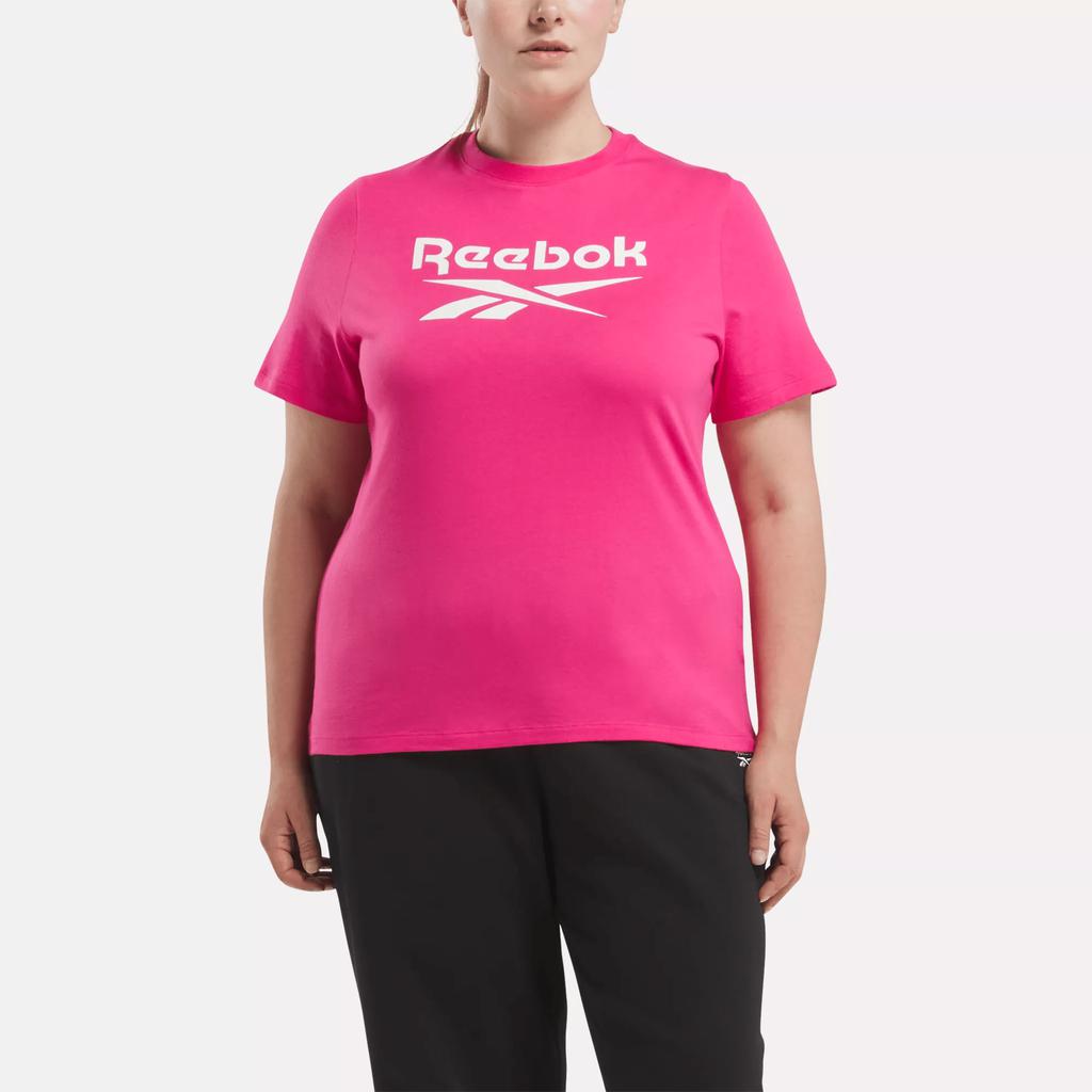 Reebok Women's Reebok Identity Big Logo T-Shirt (Plus Size)