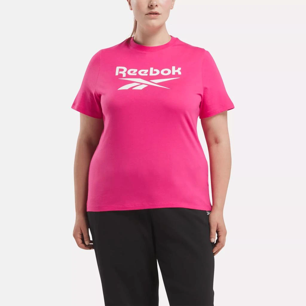 Reebok Women's Reebok Identity Big Logo T-Shirt (Plus Size) 1