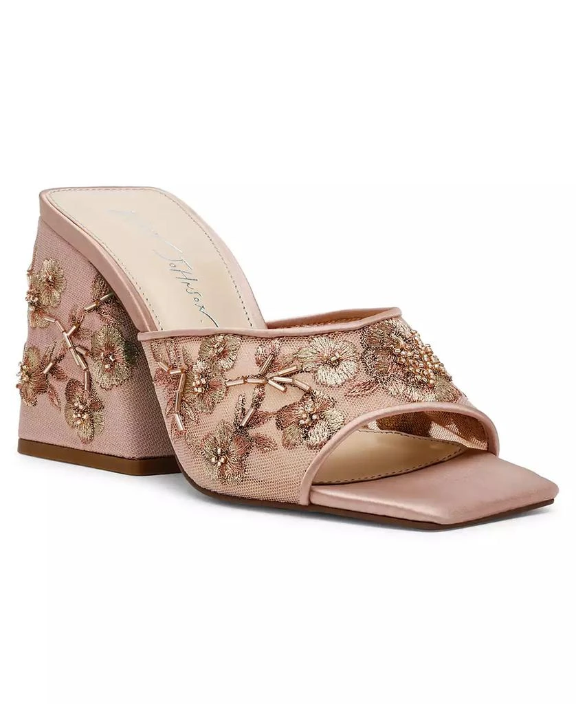 Betsey Johnson Women's Roo Embroidered Evening Sandals 1