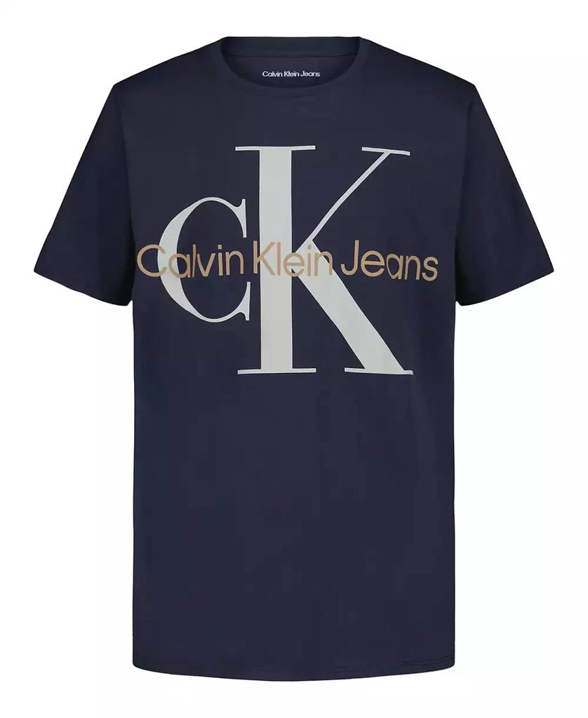 Calvin Klein Big Boys Monologo Short Sleeve T-Shirt 1