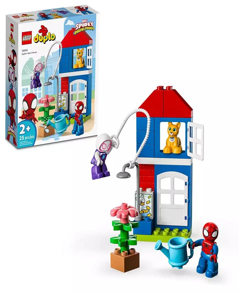 LEGO DUPLO 10995 Super Heroes Spider-Man's House Toy Building Set with Spidey, Ghost-Spider & Bootsie Figurines 1