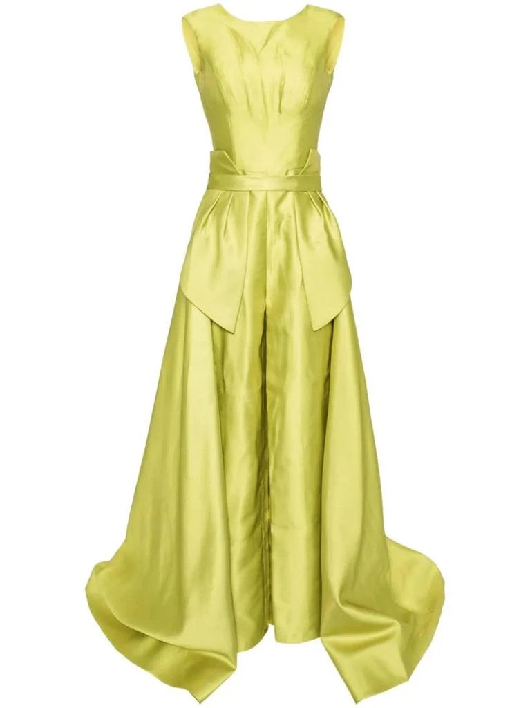 Saiid Kobeisy Mikado Classic Jumpsuit With Detachable Overskirt 2