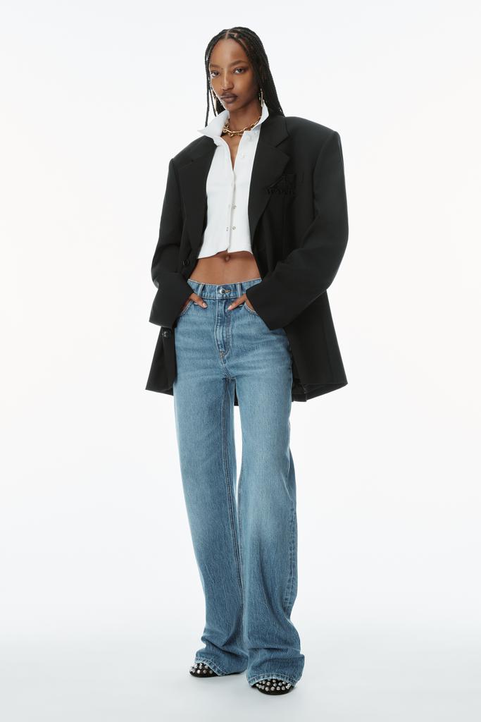 Alexander Wang Jeans With Pre-styled Thong - Pants - BeyondStyle