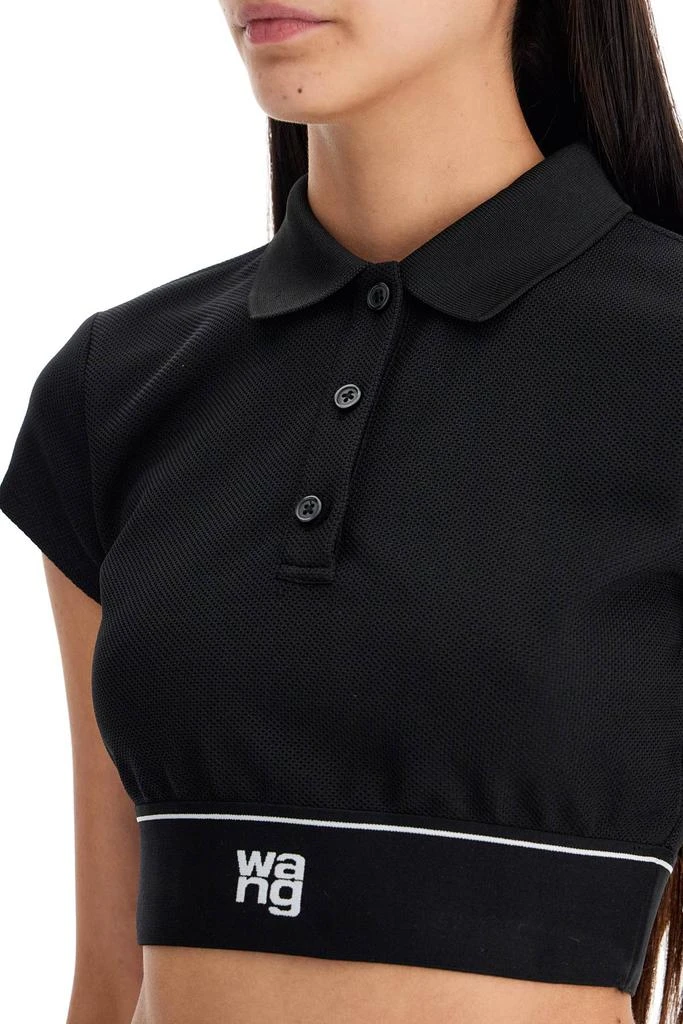 Alexander Wang cheerleader crop top polo 4