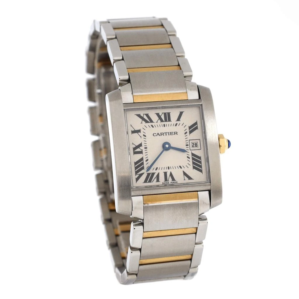 Cartier Tank Francaise Quartz Watch Stainless Steel and Yellow Gold 25 2