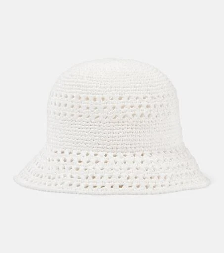 Miu Miu Logo crochet bucket hat - Hats - Free Shipping  display picture 2
