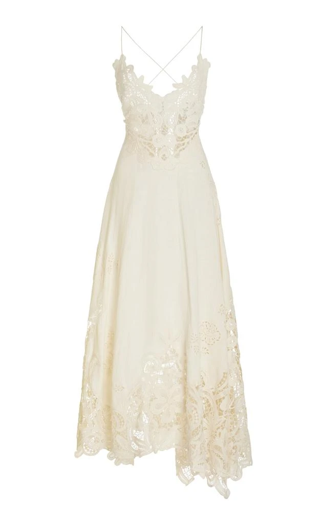 Shop Ulla Johnson - Brigitte Embroidered Linen Midi Dress - White - US 0 -  Moda Operandi on Sale at BeyondStyle  Get 40% Off Ulla Johnson - Brigitte  Embroidered Linen Midi