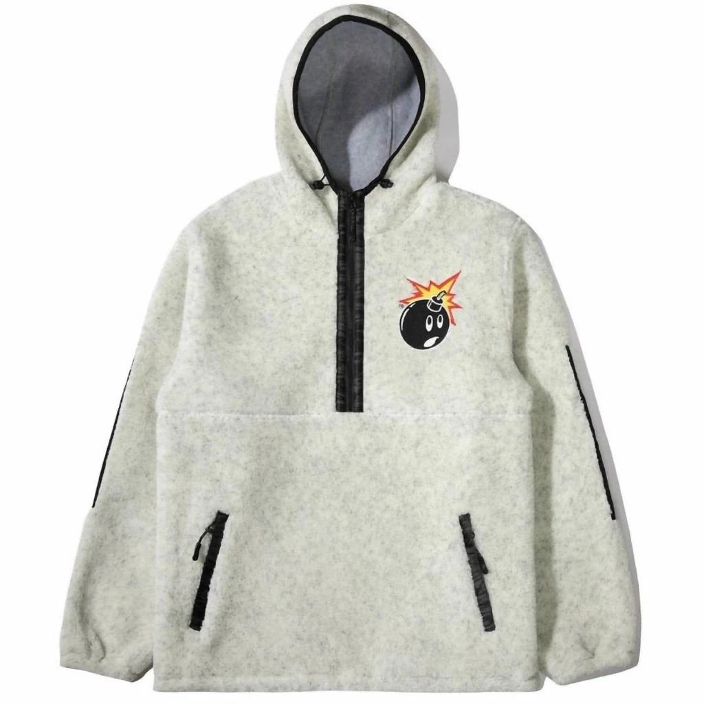 The Hundreds Men's Glen Pullover Hoodie In Off White 1