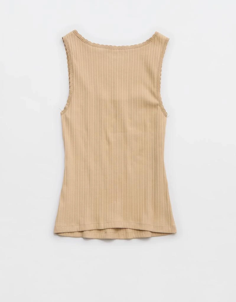 Aerie Aerie Ribbed Scoop Neck Tank Top 4