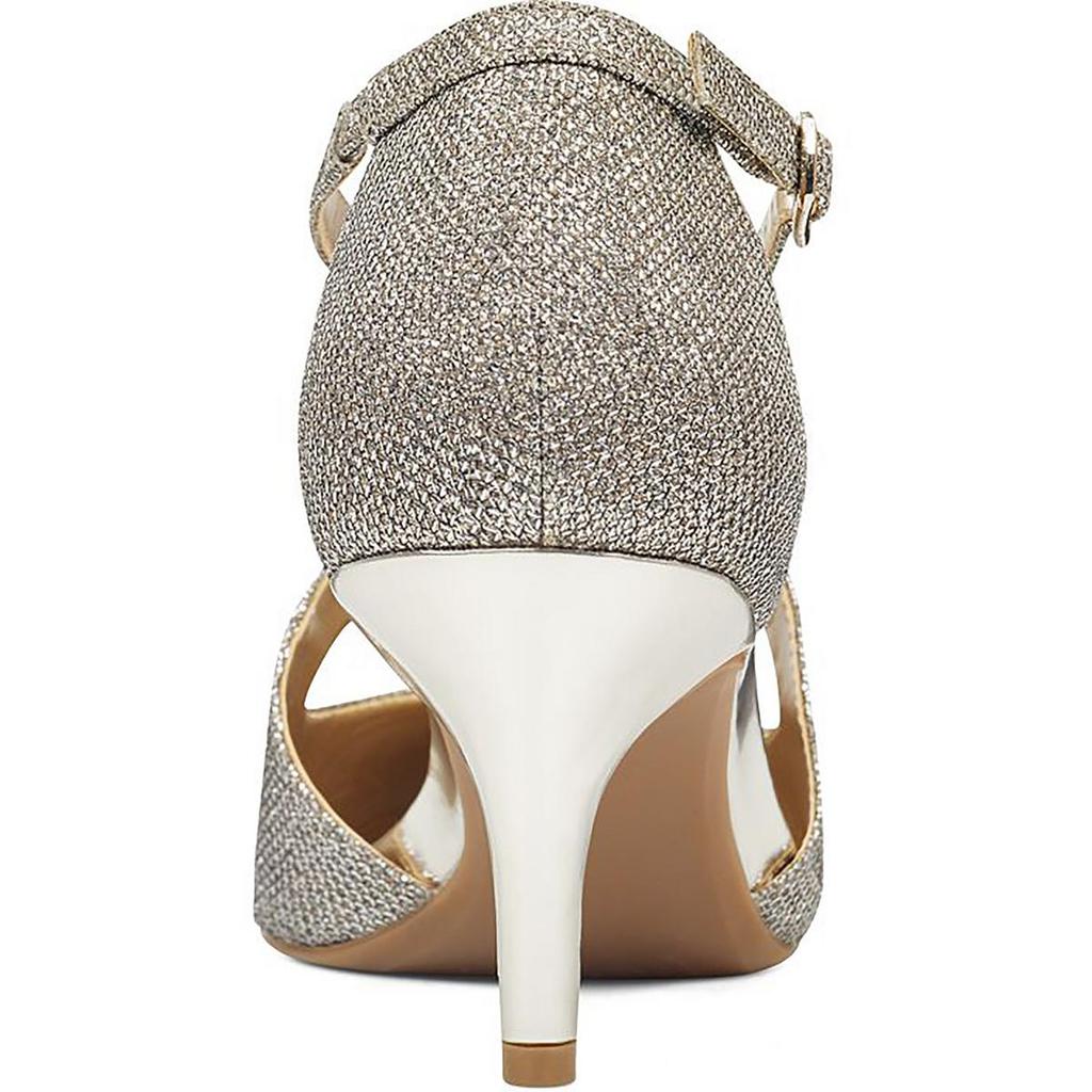 ban.do Zeffer 2 Womens Glitter Pointed Toe Slingback Heels