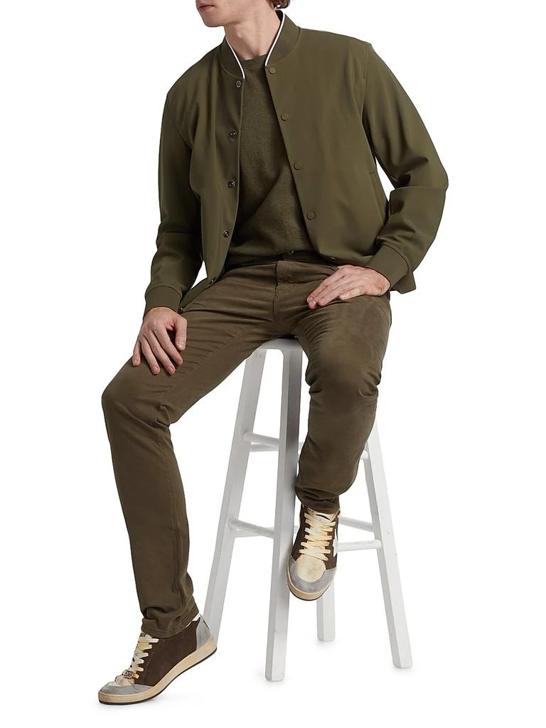 AG Jeans Tellis Cotton Straight-Leg Slim-Fit Pants 2