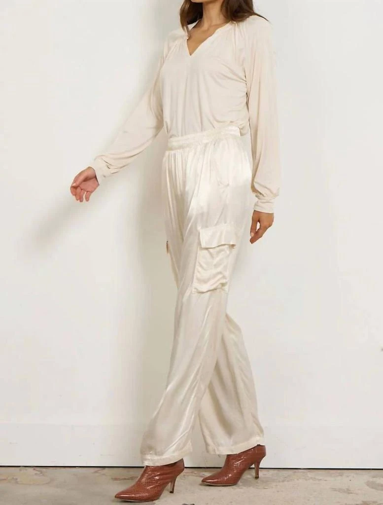 LAmade Lamade - Wide Silky Cargo Long Pant 3