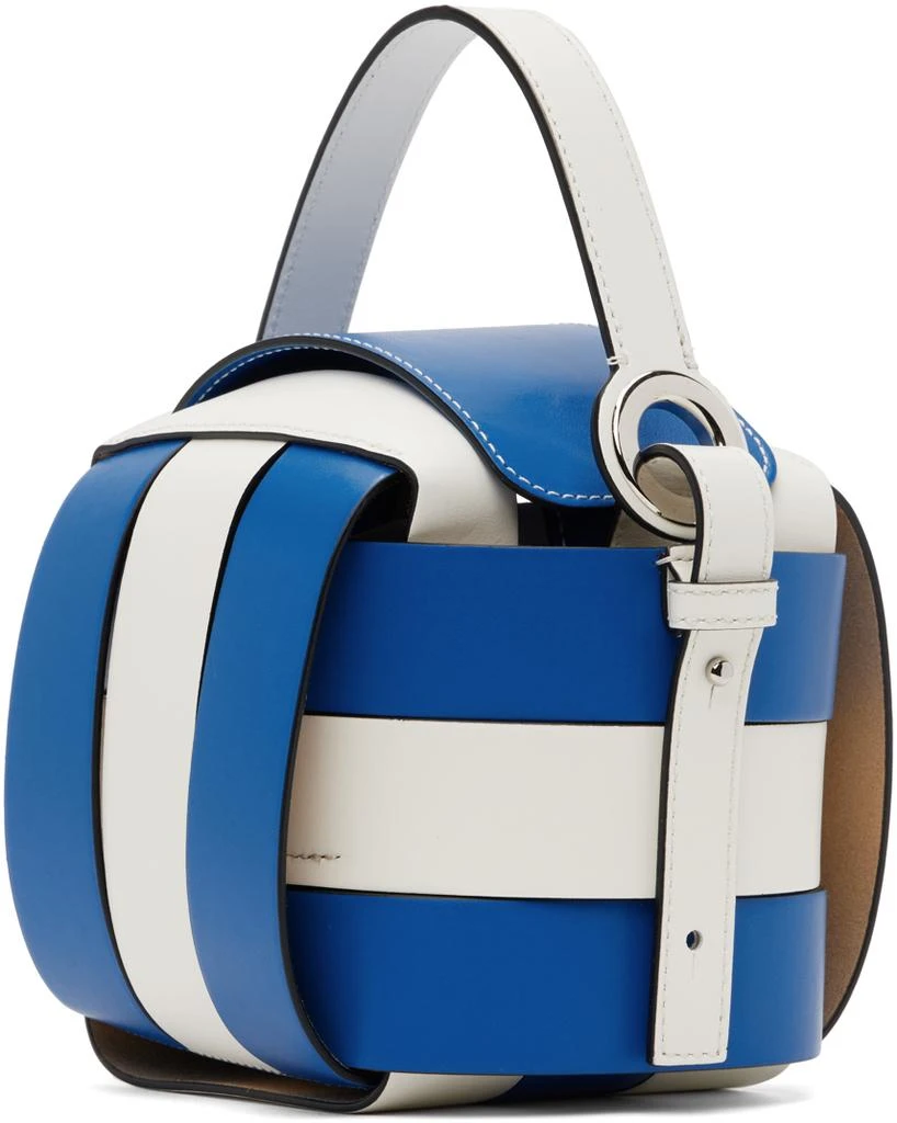 JW Anderson Blue & White Knot Bag 3