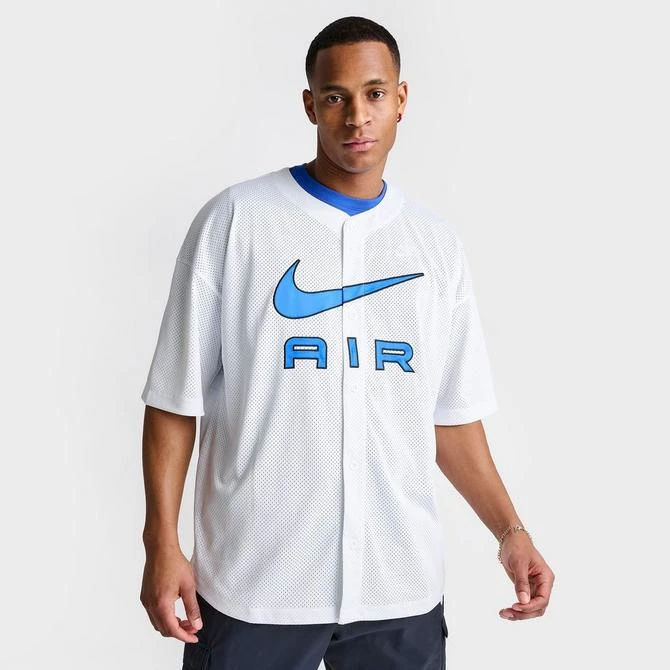 NIKE Men's Nike Air Logo Baseball Top 3