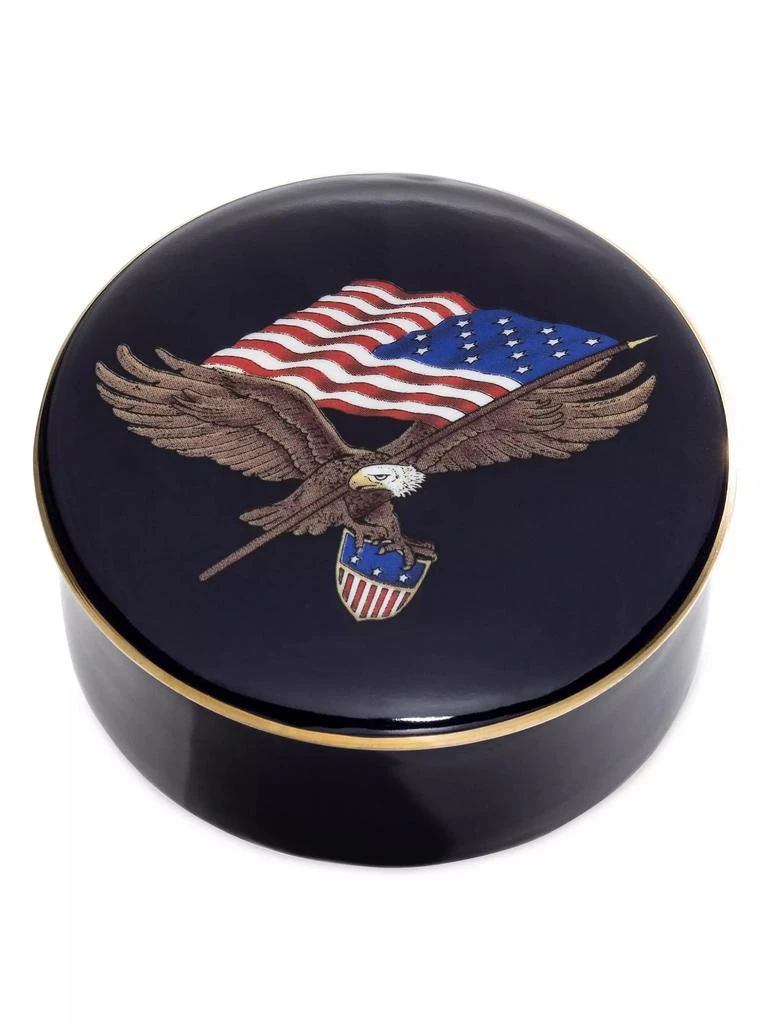 Halcyon Days Star Spangled Banner Trinket Box 1