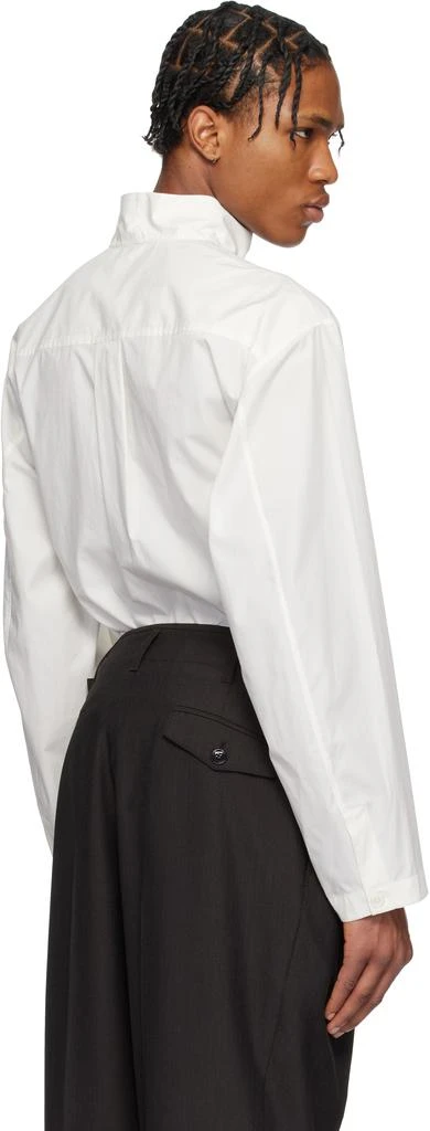 Lemaire White Vareuse Shirt 3