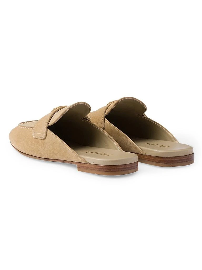 Prada Suede Sabots Mules 3