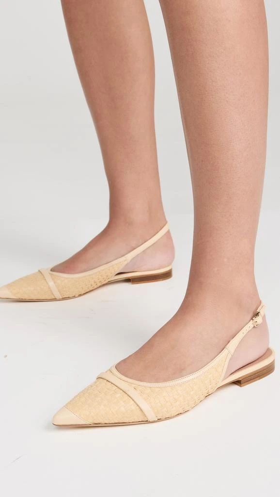 Malone Souliers Jama 10mm Slingback Flats 2