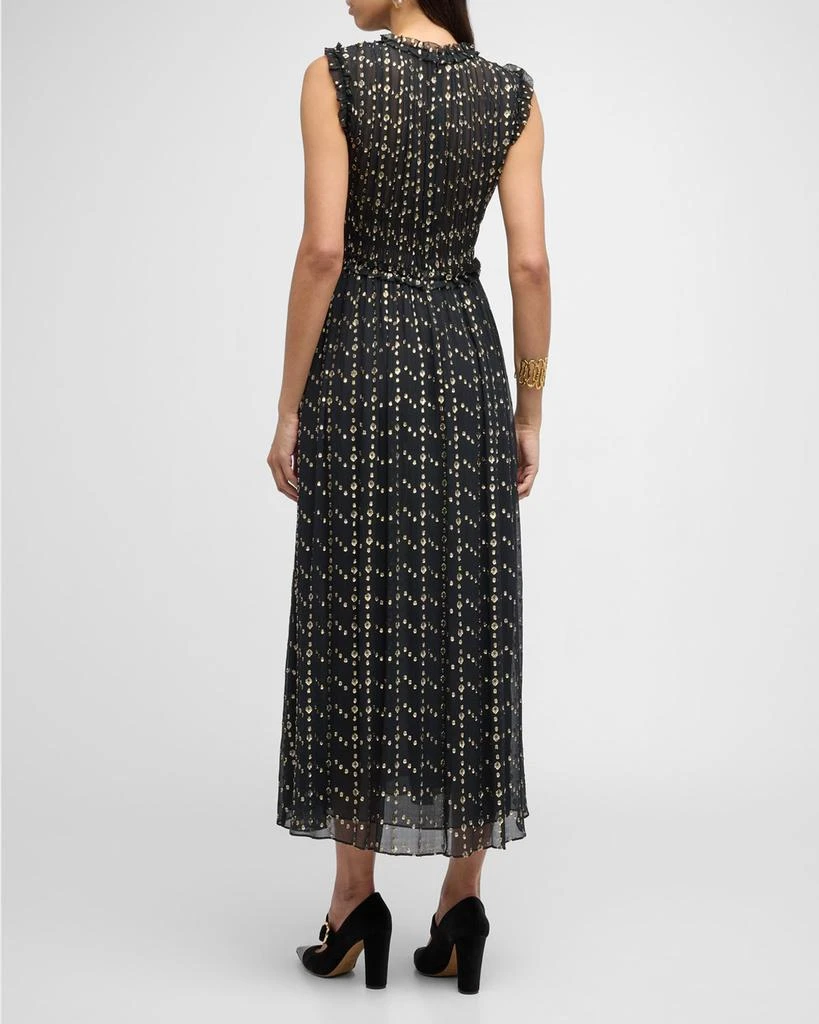 Ulla Johnson Kasia Paisley Ruffled Maxi Dress 4