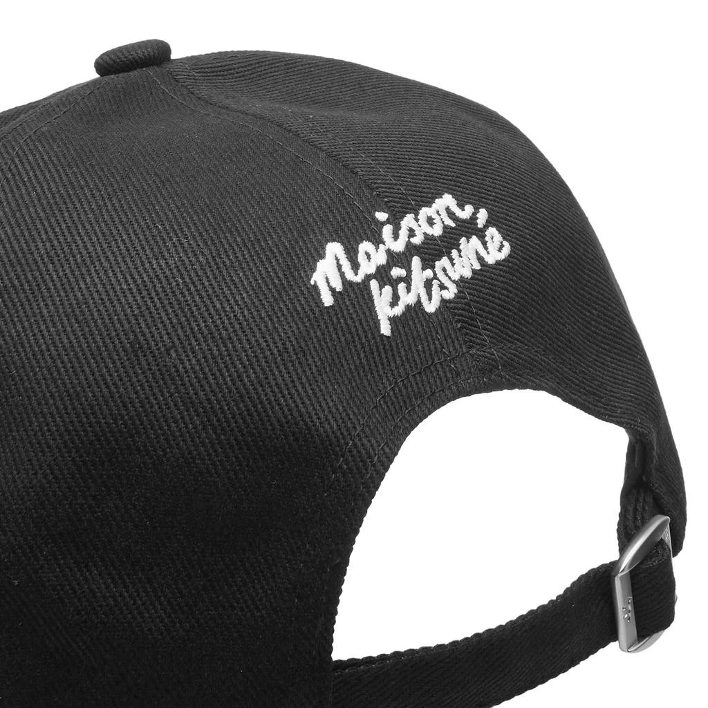 Maison Kitsune Maison Kitsune Large Fox Head Patch Cap 3
